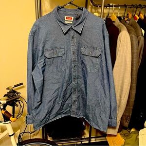 2 x wrangler work shirts ( 3XL )